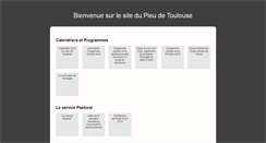 Desktop Screenshot of pieudetoulouse.com